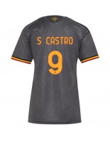 AS Roma Santiago Castro #9 Alternativní Dres pro Dámské 2026-27 Krátký Rukáv